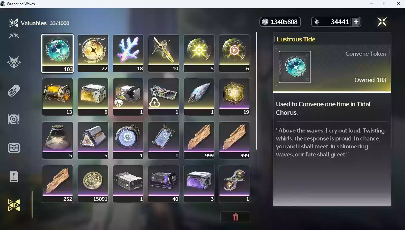 (SEA) 33 - 35k Gem+ 22 limited + 10 weap + 110 thường