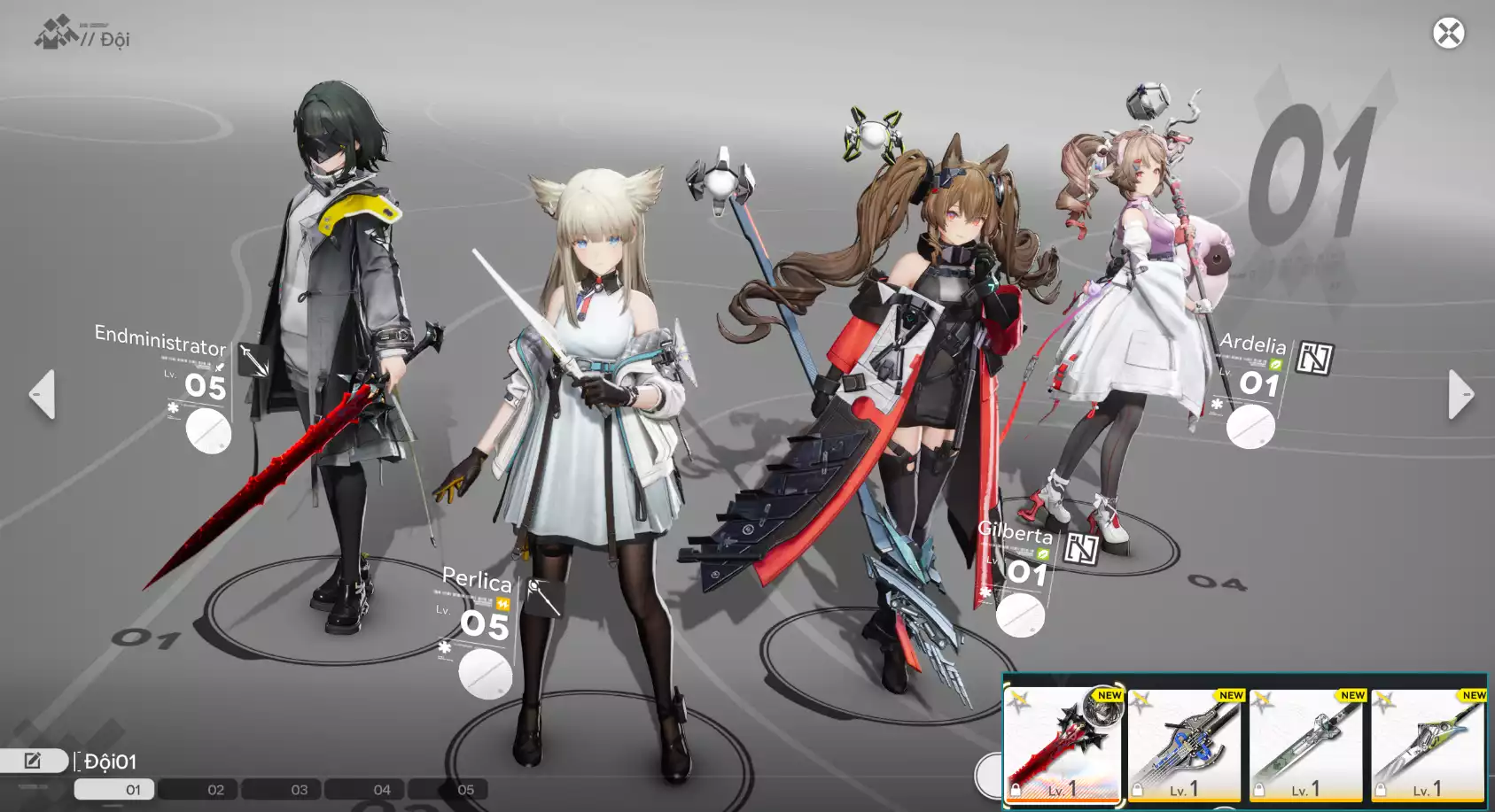 Ar2 Gilberta và trấn Leav và thẻ free 6*