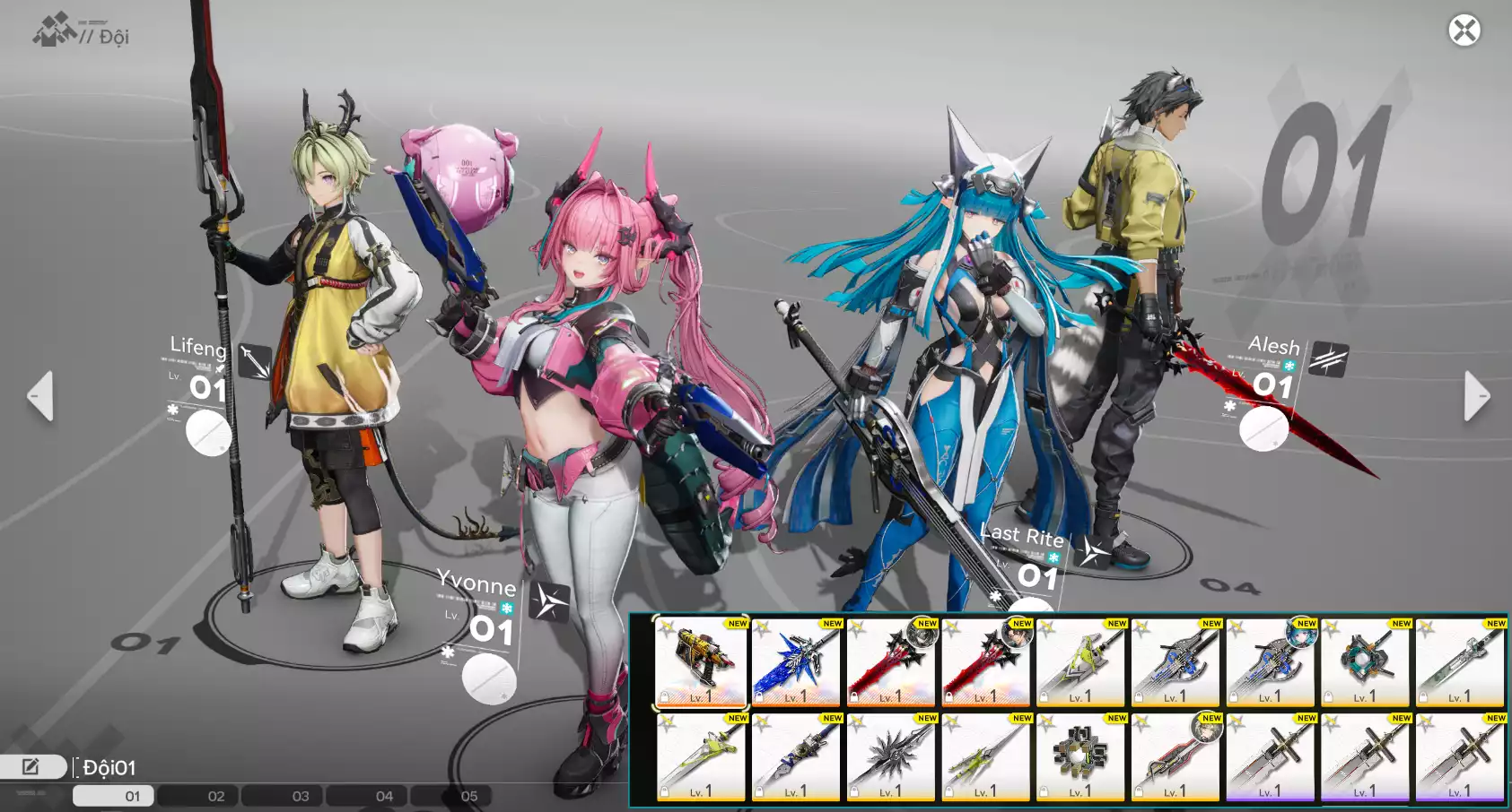 (AR16) Last Rite + Lifeng S1 + Yvone và Weaps 6*