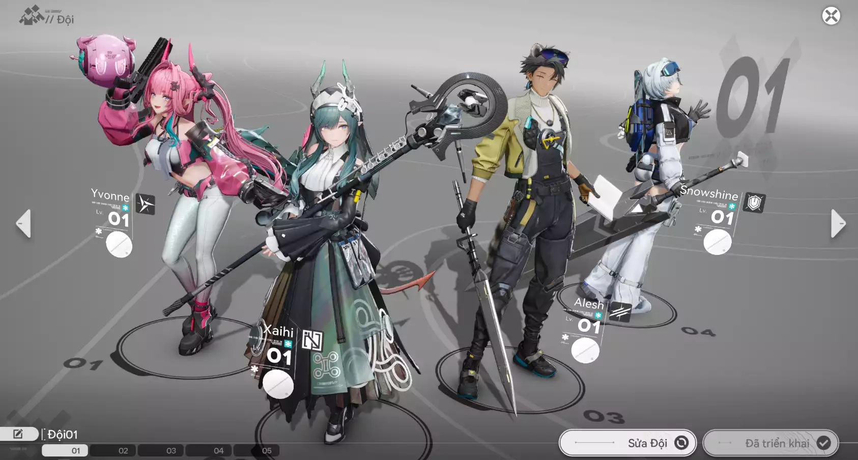 Ar2 Khởi đầu với Yvonne với dàn Băng